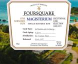 Foursquare Magisterium Exceptional Cask Selection Mark XXVI 16yo 58% 700ml
