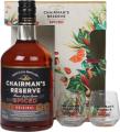 Chairman's Reserve Spiced Giftbox 2 Glasses 40% 700ml