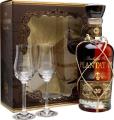 Plantation XO 20th Anniversary Giftbox with Glasses 40% 700ml