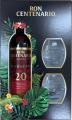 Ron Centenario Fundacion Giftbox With Glasses 20yo 40% 700ml