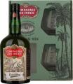 Compagnie des Indes Caraibes Giftbox with Glasses 40% 700ml