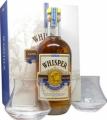 Whisper Antigua Gold Giftbox With Glasses 40% 700ml