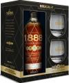 Brugal 1888 Gran Reserva Giftbox With Glasses 40% 700ml