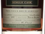 Clement 2003 Single Cask Vannile Intense Futs de Bourbon 13yo 41.5% 500ml