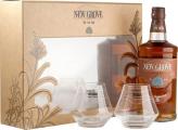 New Grove Mauritius Tradition Giftbox with Glasses 5yo 40% 700ml