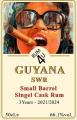 Rum4u 2021 SWR Guyana 3yo 66.1% 500ml