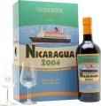 Transcontinental Rum Line 2004 Nicaragua Line #15 Giftbox With Glasses 13yo 43% 700ml