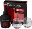 Dictador Giftbox With Glasses 12yo 40% 700ml
