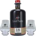 Louis Santo Giftbox With Two Glasses 18yo 44% 500ml