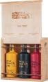 Pull The Pin Trio 3 Bottles Wooden Box SET