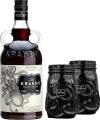 Kraken Black Spiced Giftbox With Glasses 40% 700ml