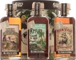 La Maison du Rhum Set Guadeloupe Trinidad & Tobago Republique Dominicaine 3x 200ml