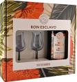 Ron Esclavo Taste The Caribbean Giftbox with Glasses 40% 700ml