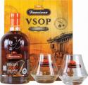 Damoiseau VSOP Giftbox with 2 Glasses 42% 700ml