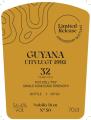 Nobilis Rum 1992 Uitvlugt Guyana #50 32yo 56.4% 700ml