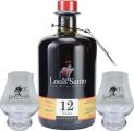 Louis Santo Giftbox With Two Glasses 12yo 40% 500ml