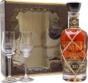 Plantation XO 20th Anniversary Giftbox with Glasses 40% 700ml