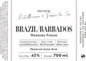 S.B.S 2021 Brazil/Barbados Madeira Finish 43% 700ml