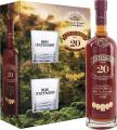 Ron Centenario Fundacion Giftbox With Glasses 20yo 40% 700ml