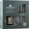 Diplomatico Reserva Exclusiva Old Fashioned Giftbox With Glasses 40% 700ml