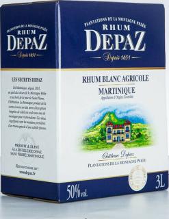 Depaz Rhum Blanc Cubi 50% 3000ml