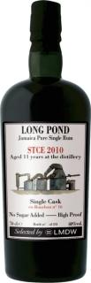 Velier 2010 Long Pond STCE Single Cask Ex-Bourbon no.16 11yo 60% 700ml