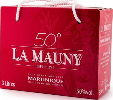 LA Mauny Cubi Rhum Blanc Agricole AOC Martinique 50% 3000ml