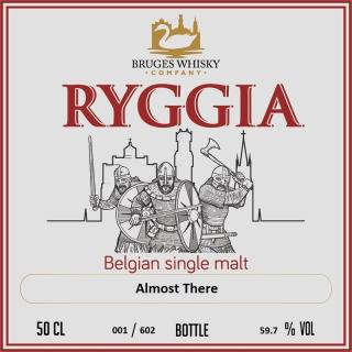Bruges Whisky Company 2019 Ryggia Almost there 2yo 59.7% 500ml