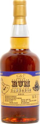 Gillespie & Partners 2011 Foursquare Barbados Single Barrel 44% 700ml