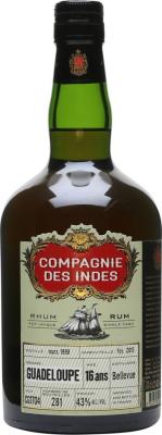 Compagnie des Indes 1998 Guadeloupe 16yo 43% 700ml