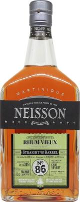 Neisson Straight from the Barrel Chai Vevert No.86 52.8% 700ml