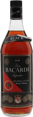 Bacardi Superior Black 37.5% 1000ml