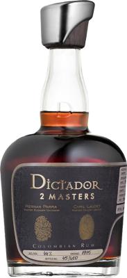 Dictador 1975 Two Masters Hernan Parra Cyril Laudet 45yo 44% 700ml