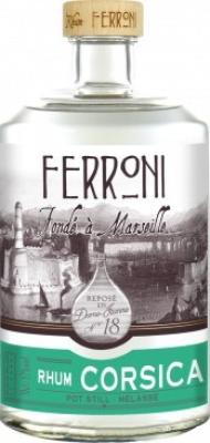 Ferroni La Dame Jeanne 18 Rhum Corsica Unaged 57% 700ml