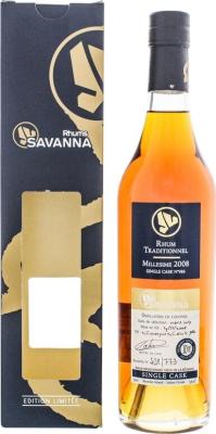 Savanna 2008 Single Cask #986 10yo 53.4% 500ml