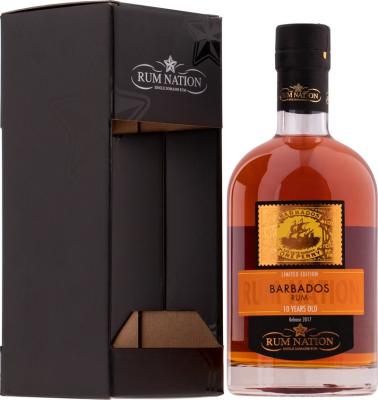 Rum Nation 2007 Barbados 10yo 40% 700ml