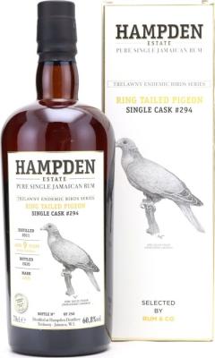 Velier Hampden Estate 2011 Ring Tailed Pigeon LFCH Single Cask #294 TEBS Series 9yo 60.8% 700ml