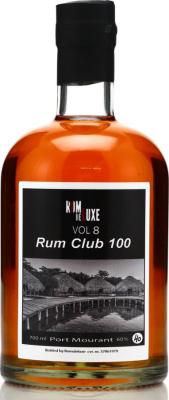 Rom De Luxe Port Mourant Guyana Rum Club 100 60% 700ml