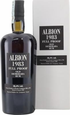 Velier Demerara 1983 Albion AN Guyana 25yo 46.4% 700ml