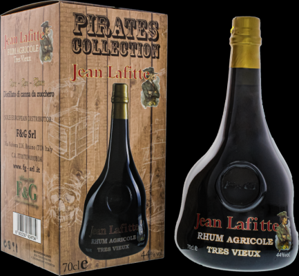 Pirates Legend Jean Lafitte Rhum Agricole Tres Vieux 44% 700ml