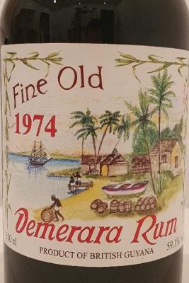 High Spirits Collection 1974 Port Mourant Demerara Rum 59.1% 700ml