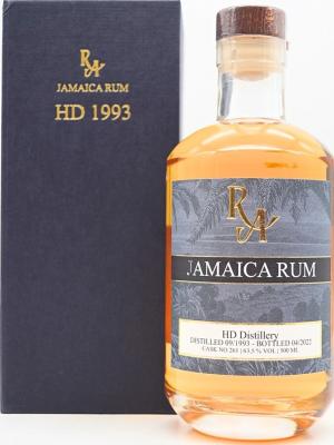 Rum Artesanal 1993 Hampden 29yo 63.5% 500ml