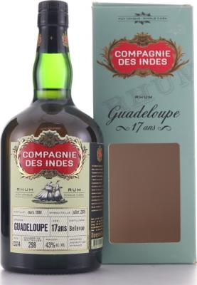 Compagnie des Indes 1998 Guadeloupe 17yo 43% 700ml