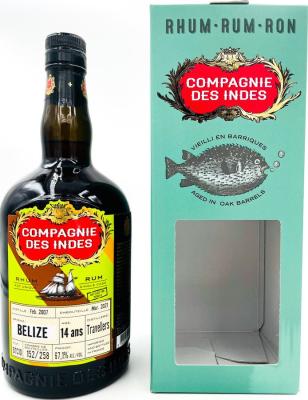 Compagnie des Indes 2007 Belize 14yo 67.1% 700ml