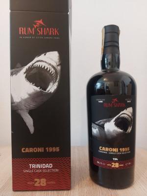 Rum Shark 1995 Caroni Trinidad 28yo 56.2% 700ml