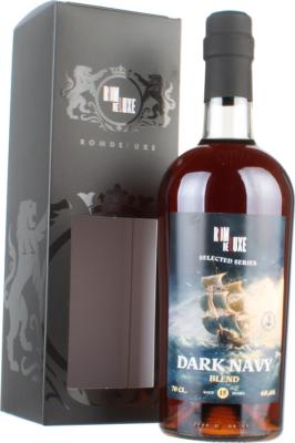 Rom De Luxe Dark Navy Selected Series Blend 15yo 40.6% 700ml