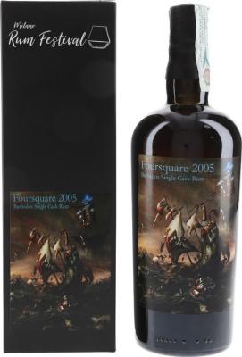 RomDeLuxe 2005 Foursquare Barbados Milano Rum Festival Single Cask 12yo 57% 700ml