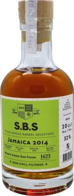 S.B.S 2014 Worthy Park Jamaica Nordic Virgin Oak 6yo 52% 200ml