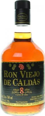 Ron Viejo de Caldas Carta de Oro 8yo 37.5% 700ml