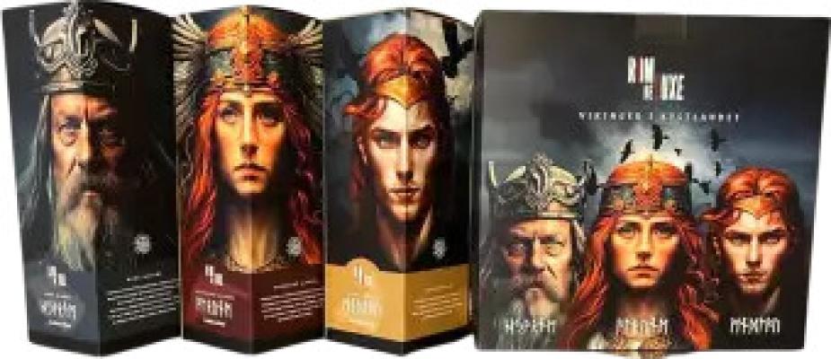 Rom de Luxe Viking Vikinger i Kystlandet 3 Bottles SET